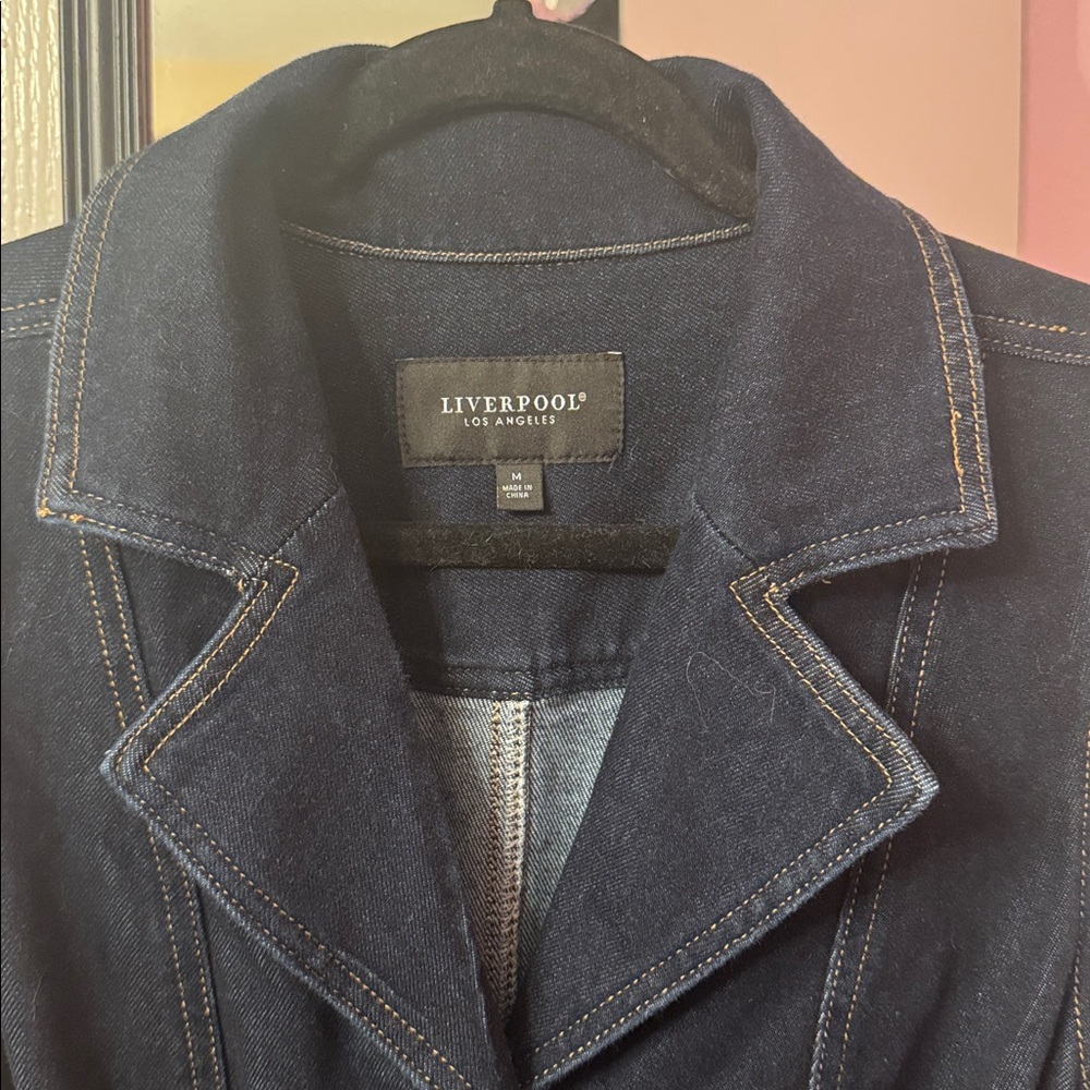 Liverpool Los Angeles Dark Blue Jacket